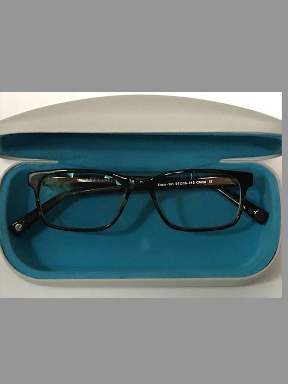 Warby Parker THEO Eyeglass Frames w/ Case (Brand NEW)